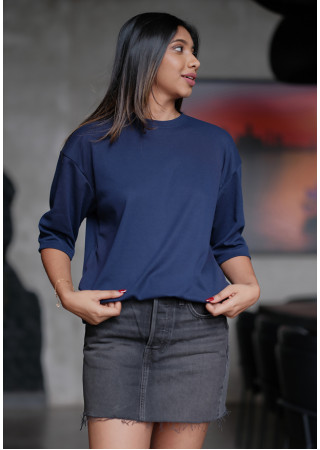 SADIE BLUE BAGGY T SHIRT